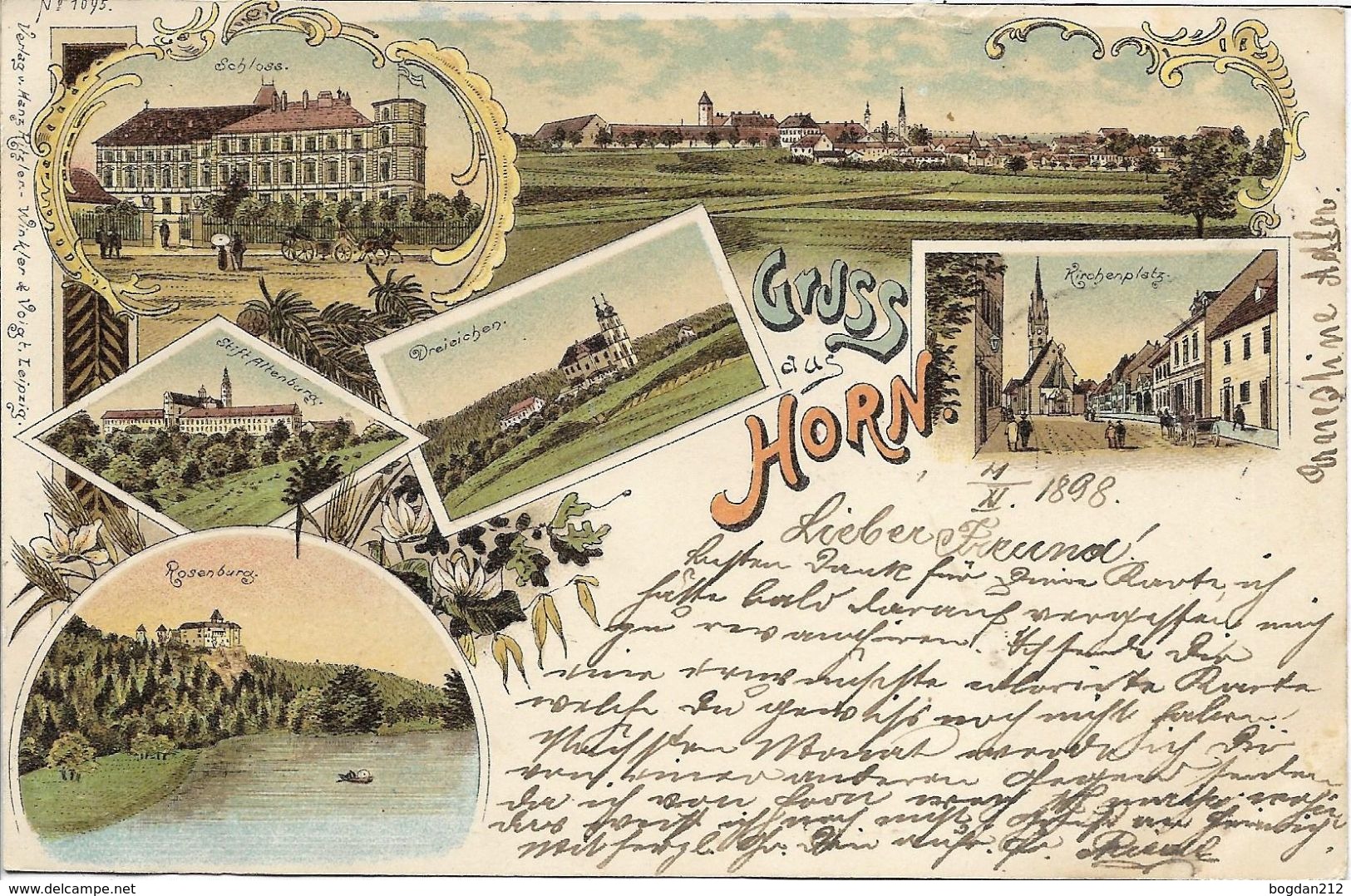 1898 - HORN , Gute Zustand, 2 Scan - Horn