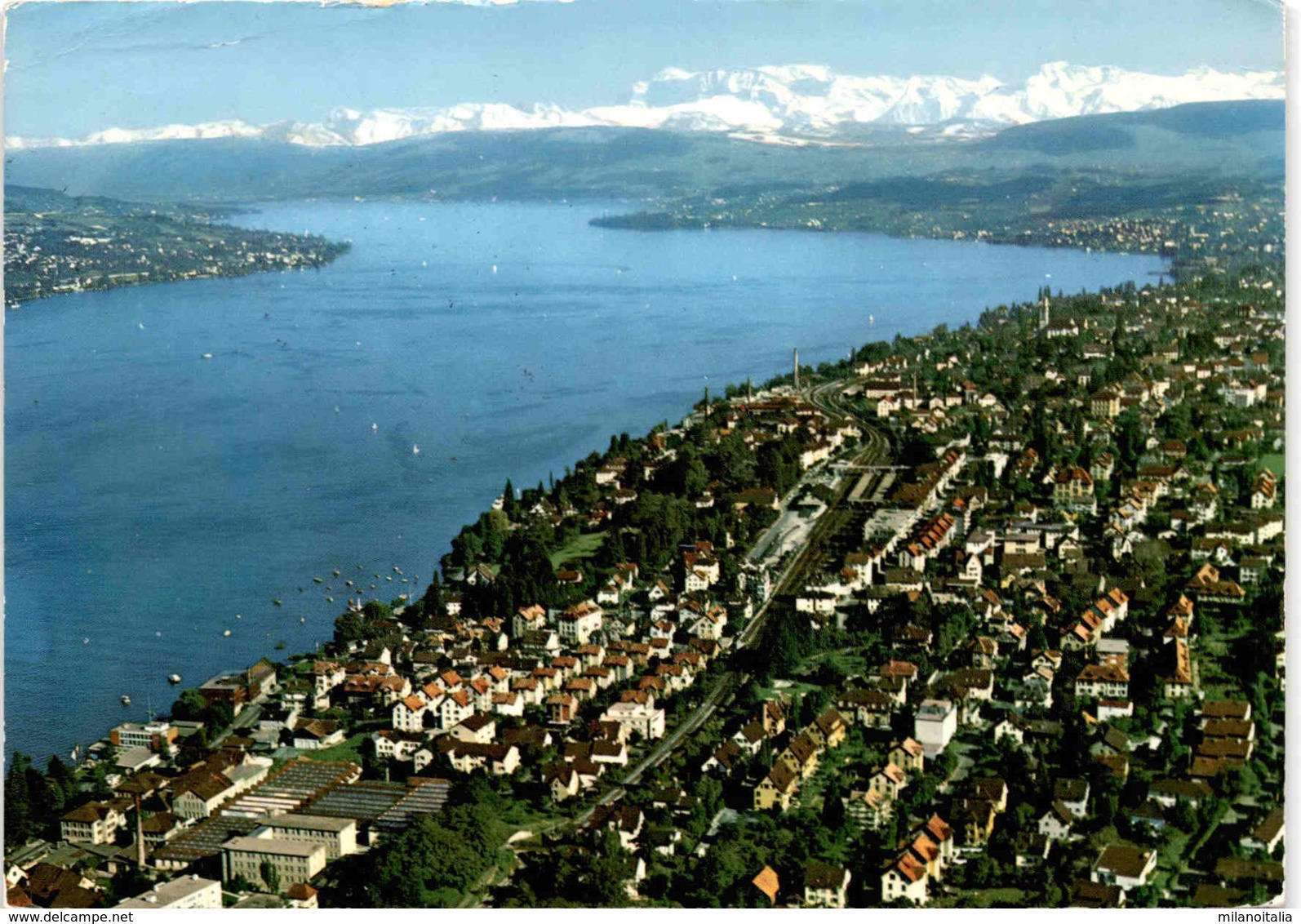 Thalwil Und Die Alpen (4290) * 24. 8. 1976 - Thalwil