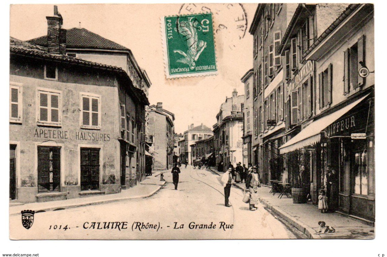 Caluire Et Cuire - La Grande Rue-  CPA ° - Caluire Et Cuire