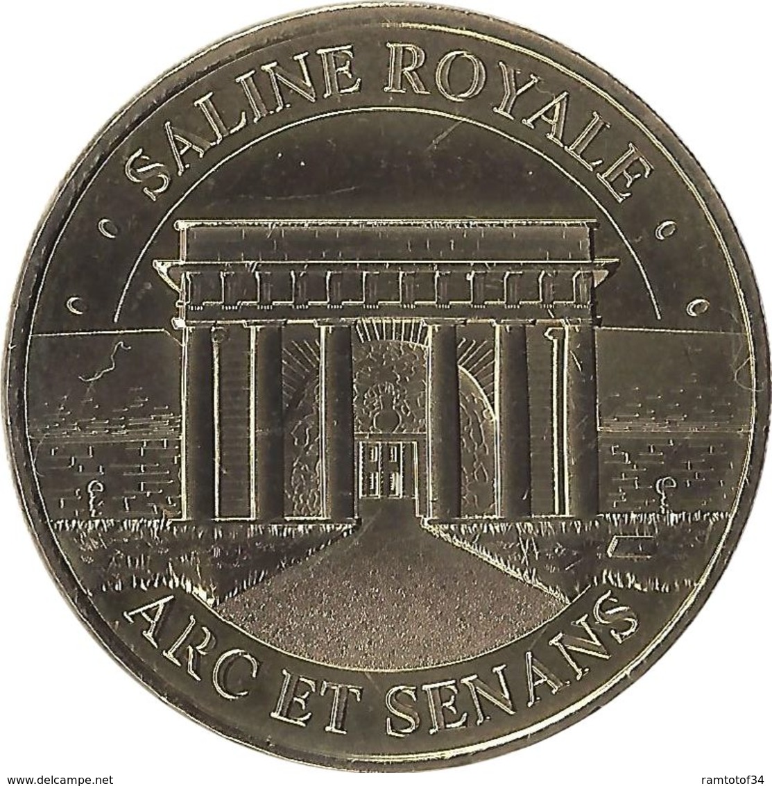 2018 MDP235 - ARC-ET-SENANS - Saline Royale 5 (Entrée) / MONNAIE DE PARIS 2018 - 2018