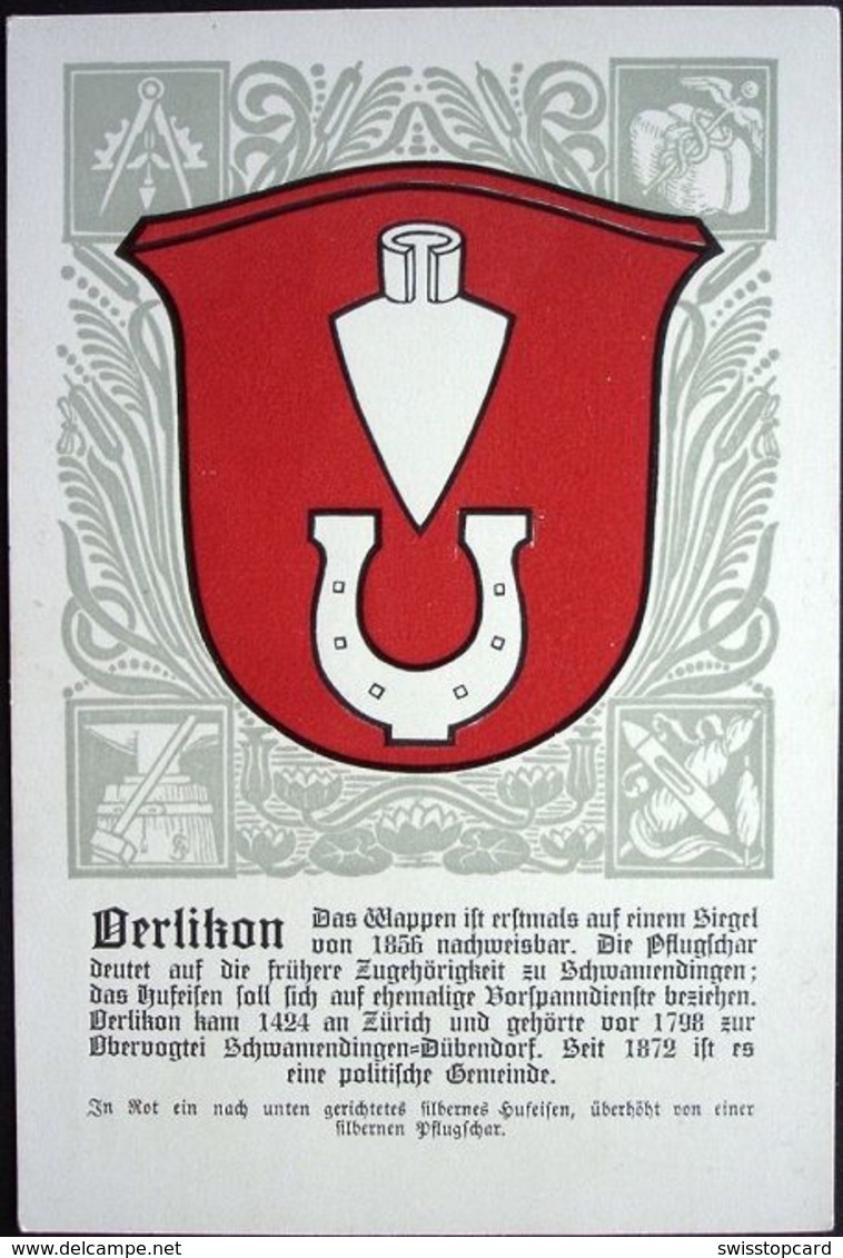 LITHO Wappen OERLIKON - Oerlikon