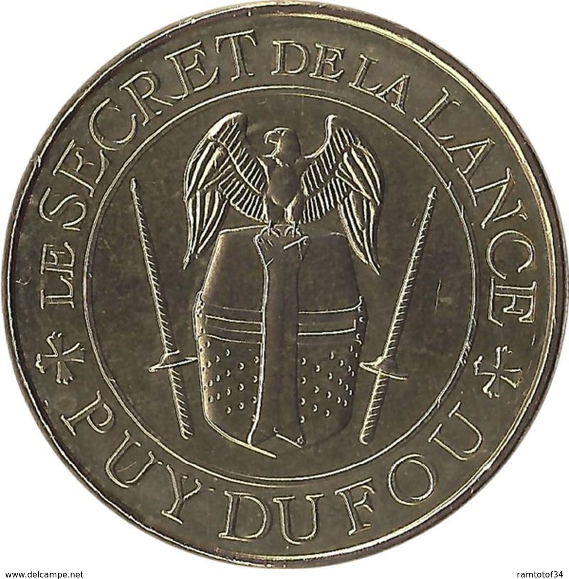 2018 MDP177 - LES EPESSES - Puy Du Fou 5 (le Secret De La Lance 1) / MONNAIE DE PARIS - 2018