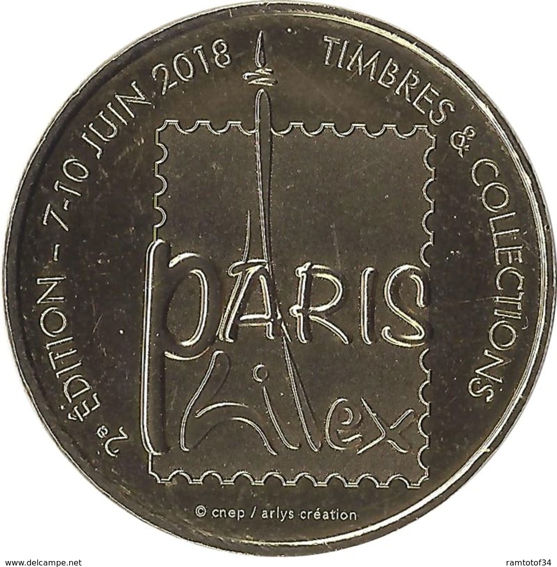 2018 MDP273 - PARIS - Le Carré D'encre 7 (Paris Philex) / MONNAIE DE PARIS - 2018