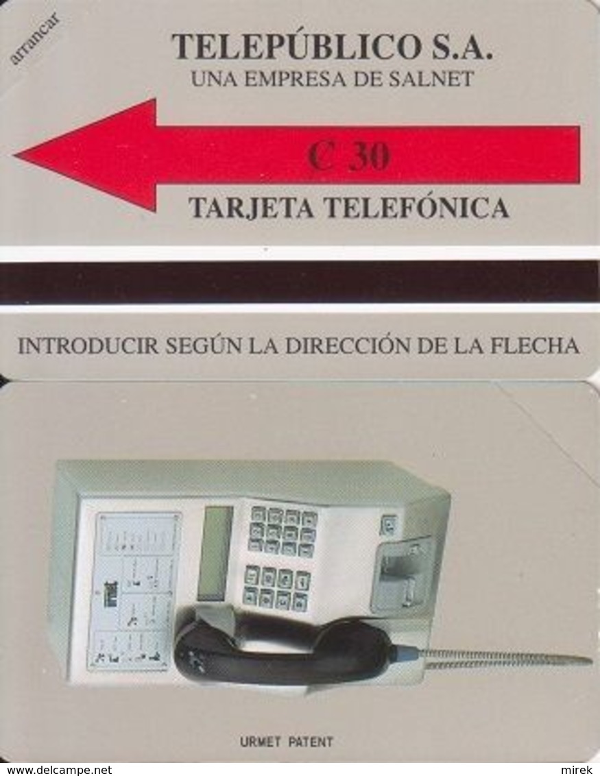 145/ El Salvador; Urmet - M4. Wall Phone, In Catalogue 20 Ex. - El Salvador