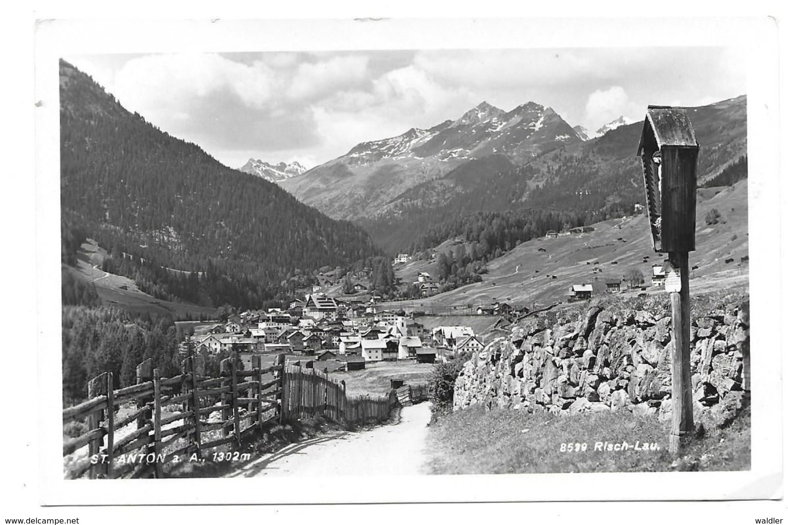 6580  ST. ANTON A. A.  1954 - St. Anton Am Arlberg