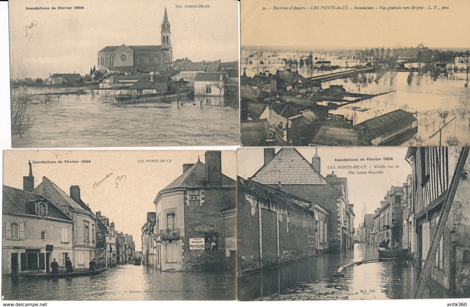 CPA 49 Lot De 12 Cartes LES PONTS DE CE - Les Ponts De Ce