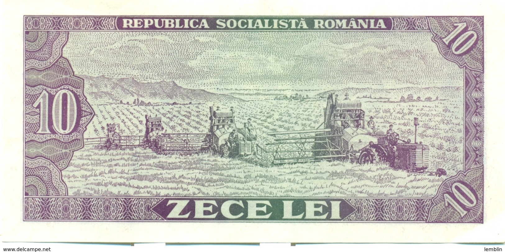 10 LEI 1966 - Romania