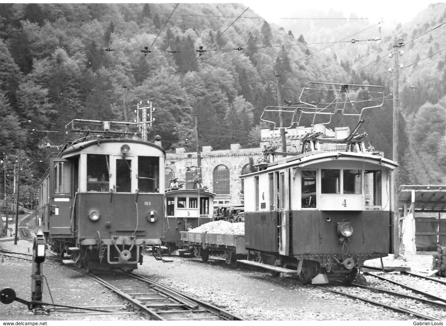 BVA - Obermatt BCFZeh 103 - Luzern-Stans-Engelberg-Bahn StEB S.t.E.B. Ligne De Chemin De Fer Train - Engelberg