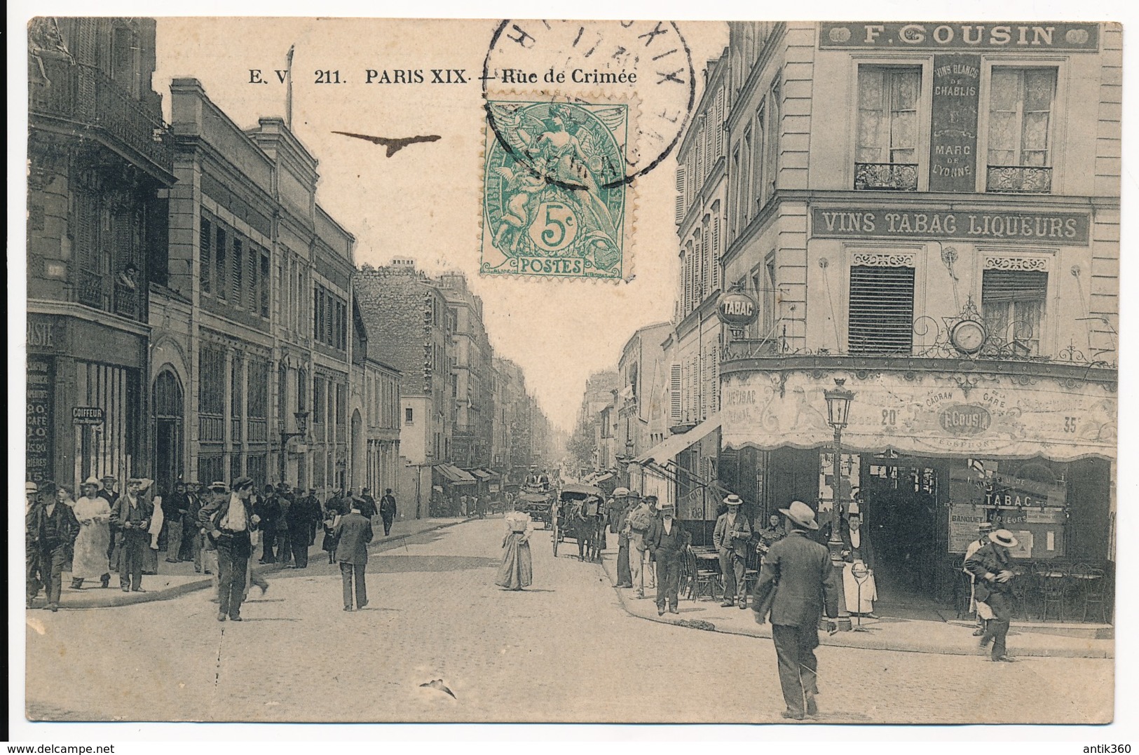 CPA 75 PARIS XIXe Rue De Crimée - Distretto: 19