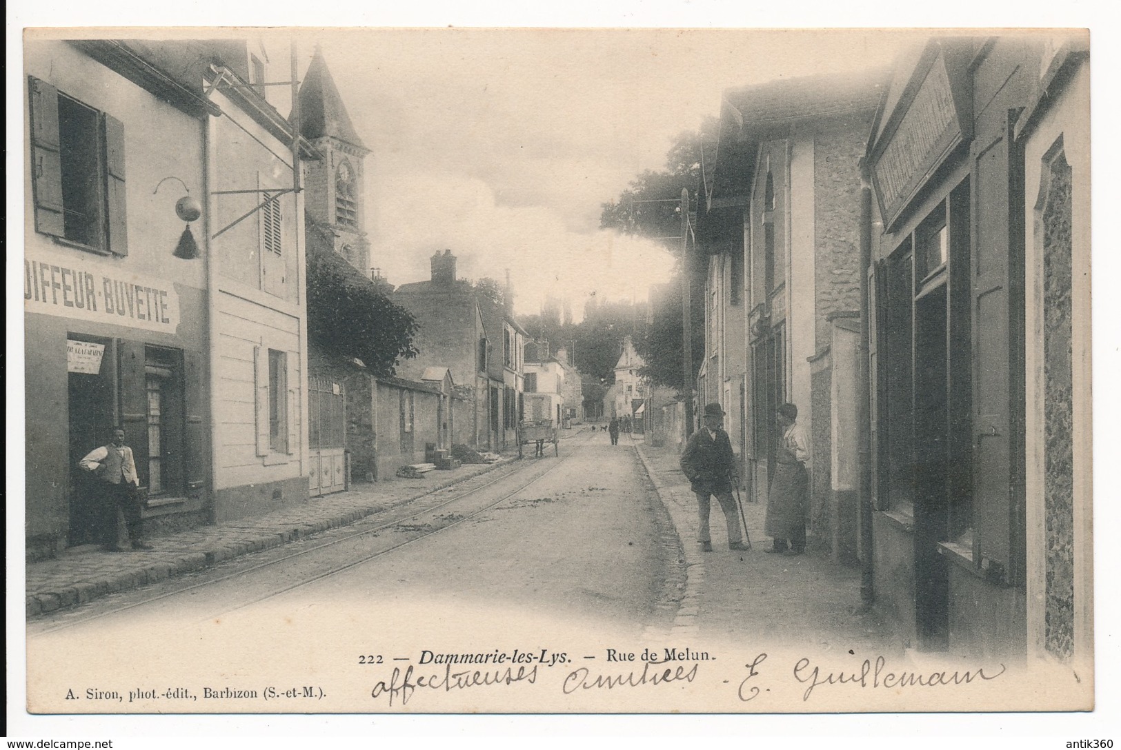 CPA 77 DAMMARIE LES LYS Rue De Melun - Dammarie Les Lys