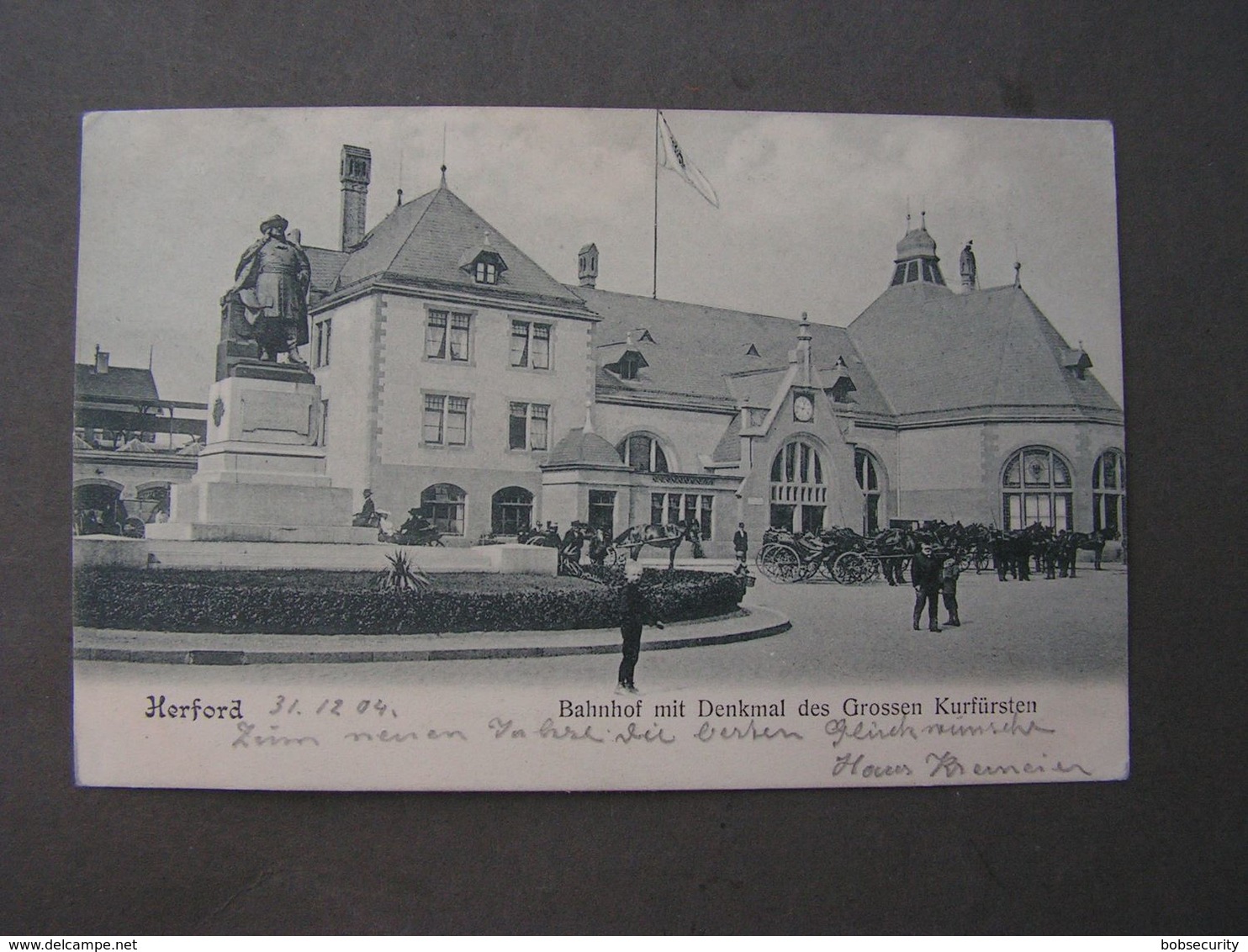 Herford Bahnhof 1904 - Herford