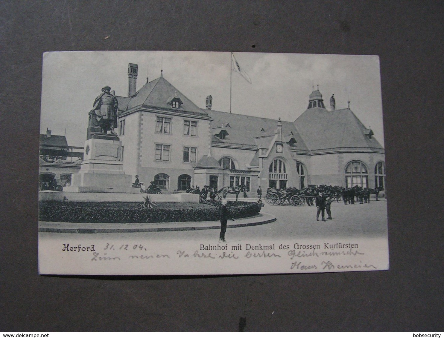 Herford Bahnhof 1904 - Herford