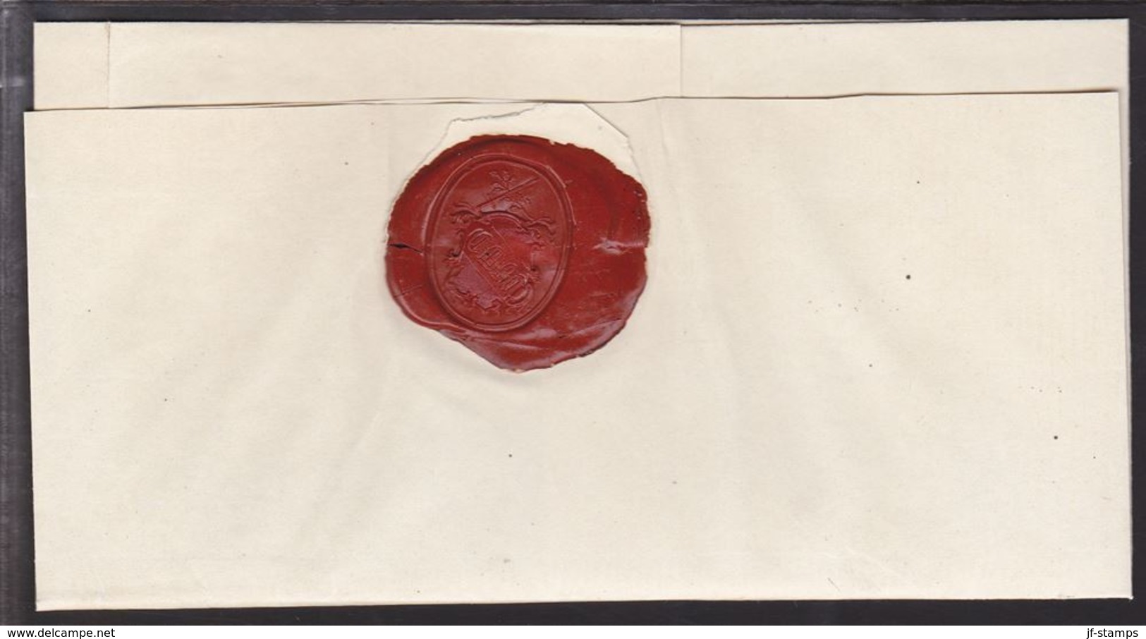 1861. SVERIGE. WADSTENA 20 6 1861. To Jönköping. Tear. Beautiful Small Seal. () - JF109709 - ... - 1855 Prefilatelia