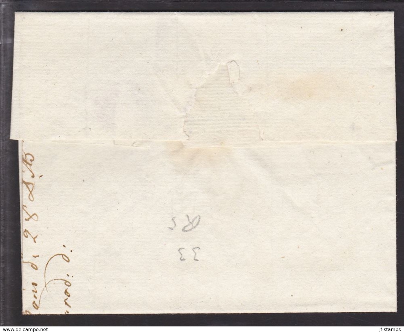 1827. SVERIGE. MARIEFRED  On Cover To Stockholm. () - JF109728 - ... - 1855 Prefilatelia