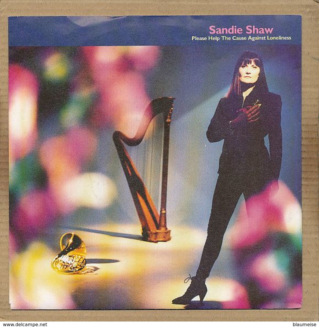 7" Single, Sandie Shaw - Please Help The Cause Against Loneliness - Disco, Pop