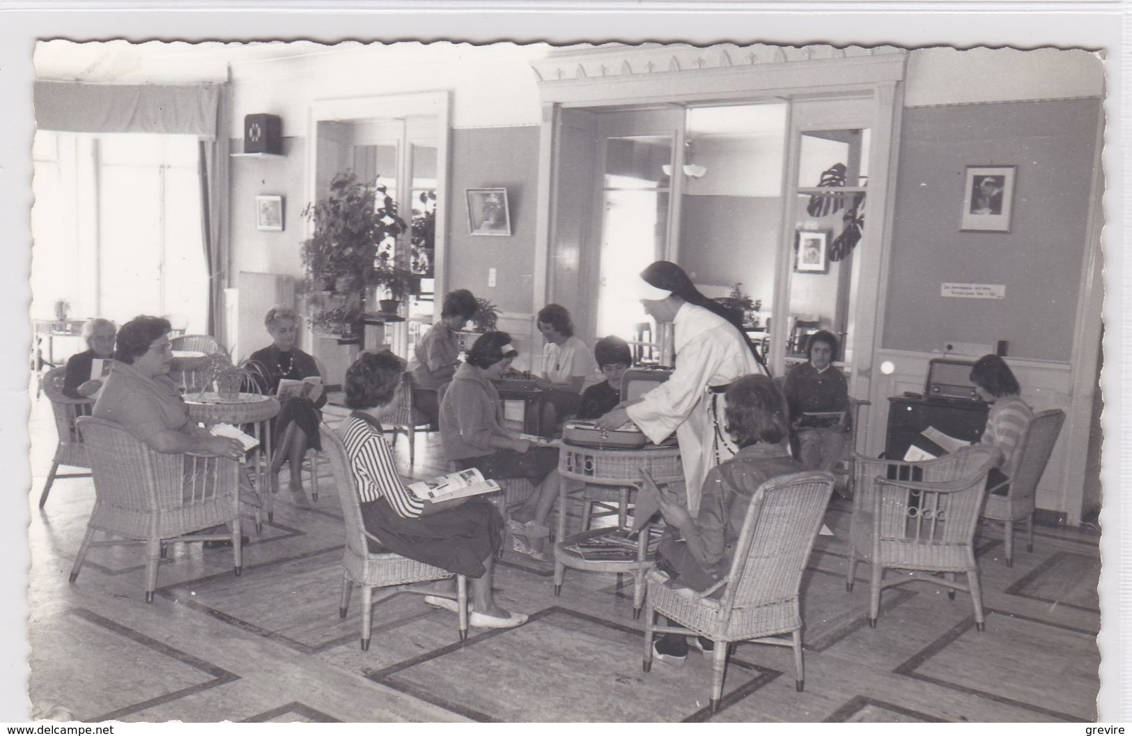 Les Sciernes D'Albeuve, Le Rosaire, Salle De Lecture Animée. Religieuse - Albeuve