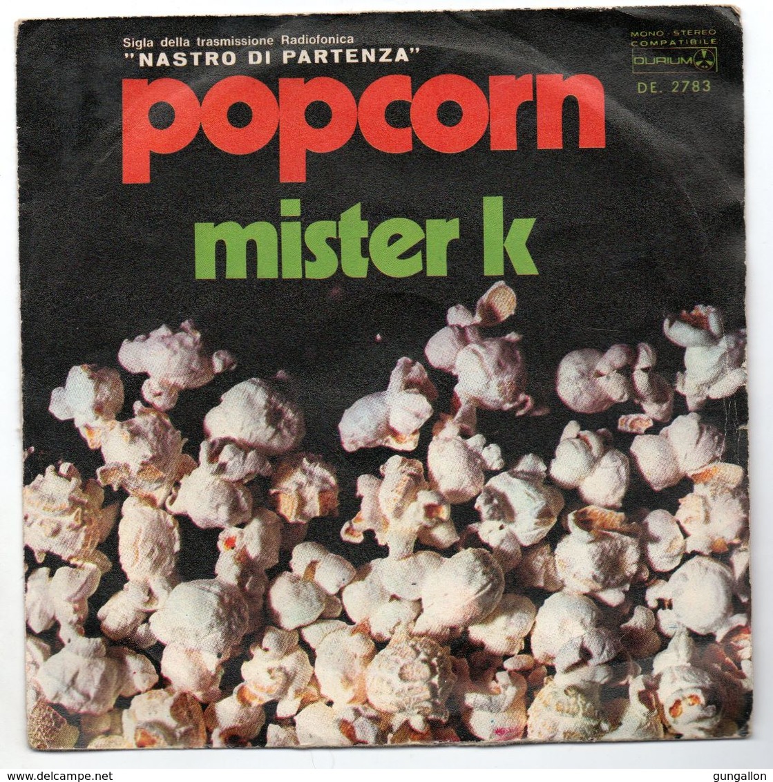 Mister K (1972)  "Pop Corn  - Synthetic Sister N. 1" - Instrumentaal