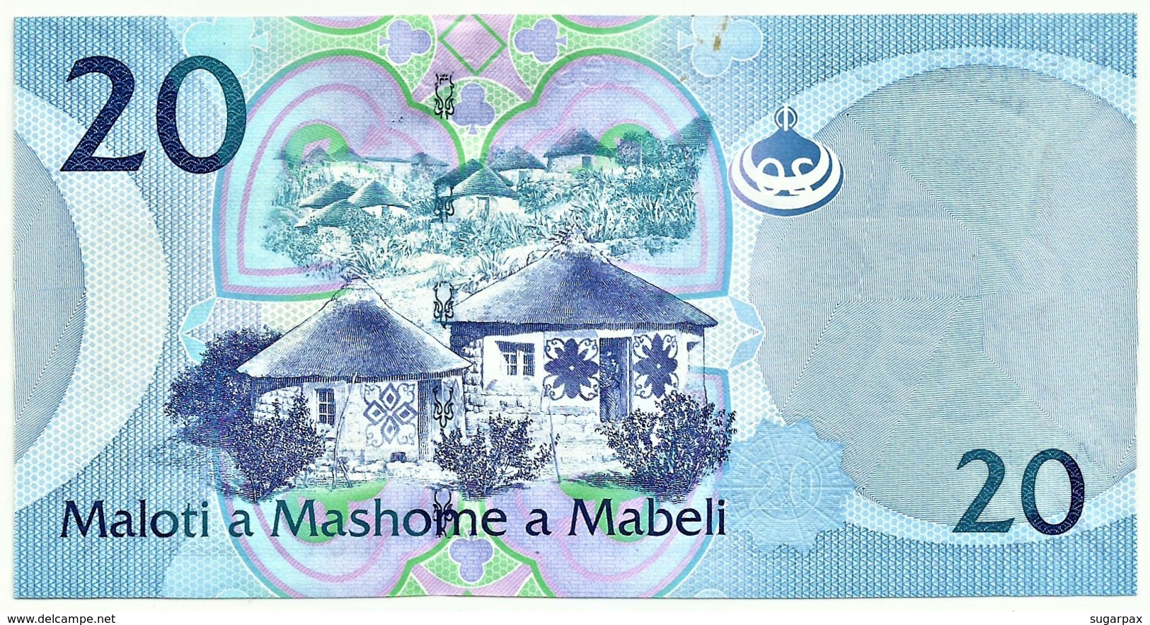 Lesotho - 20 Maloti - 2010 - Unc. - Pick 22.a - Serie AA - Lesotho