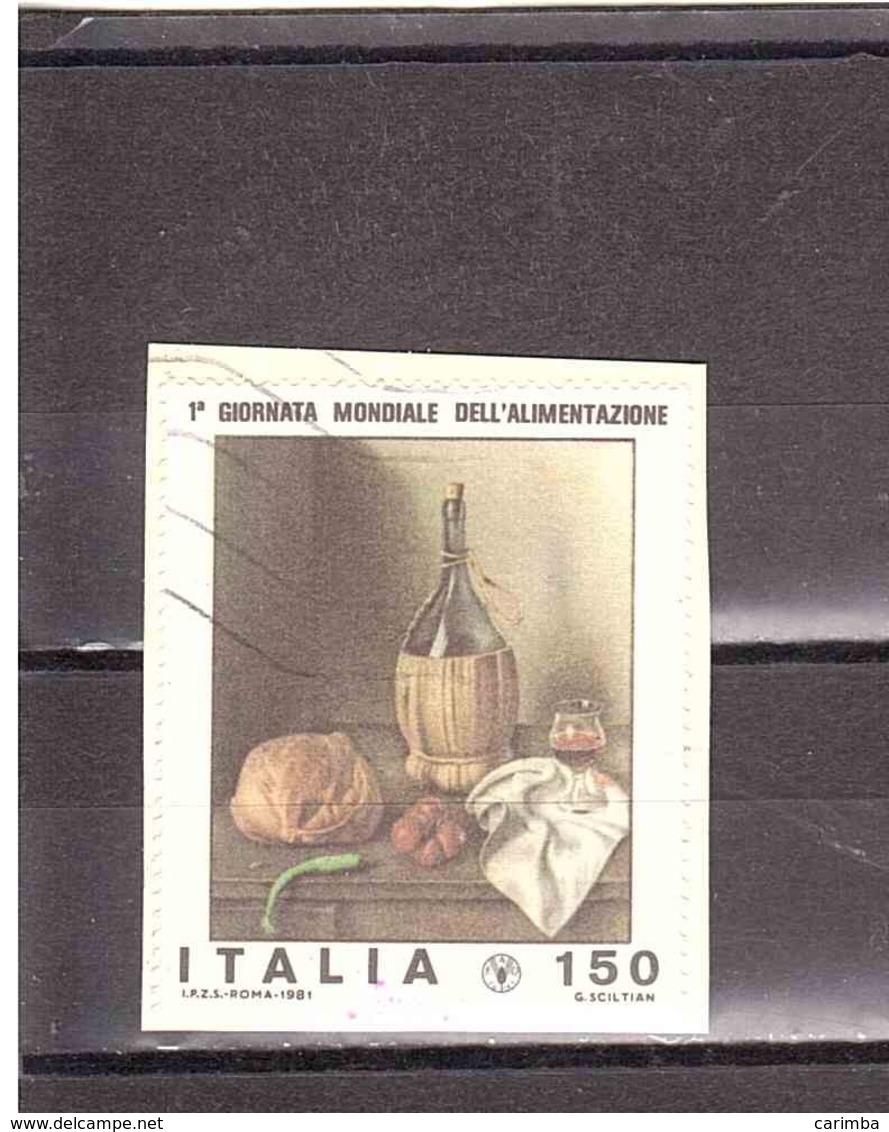 1981 £150 GIORNATA MONDIALE DELL'ALIMENTAZIONE - Food