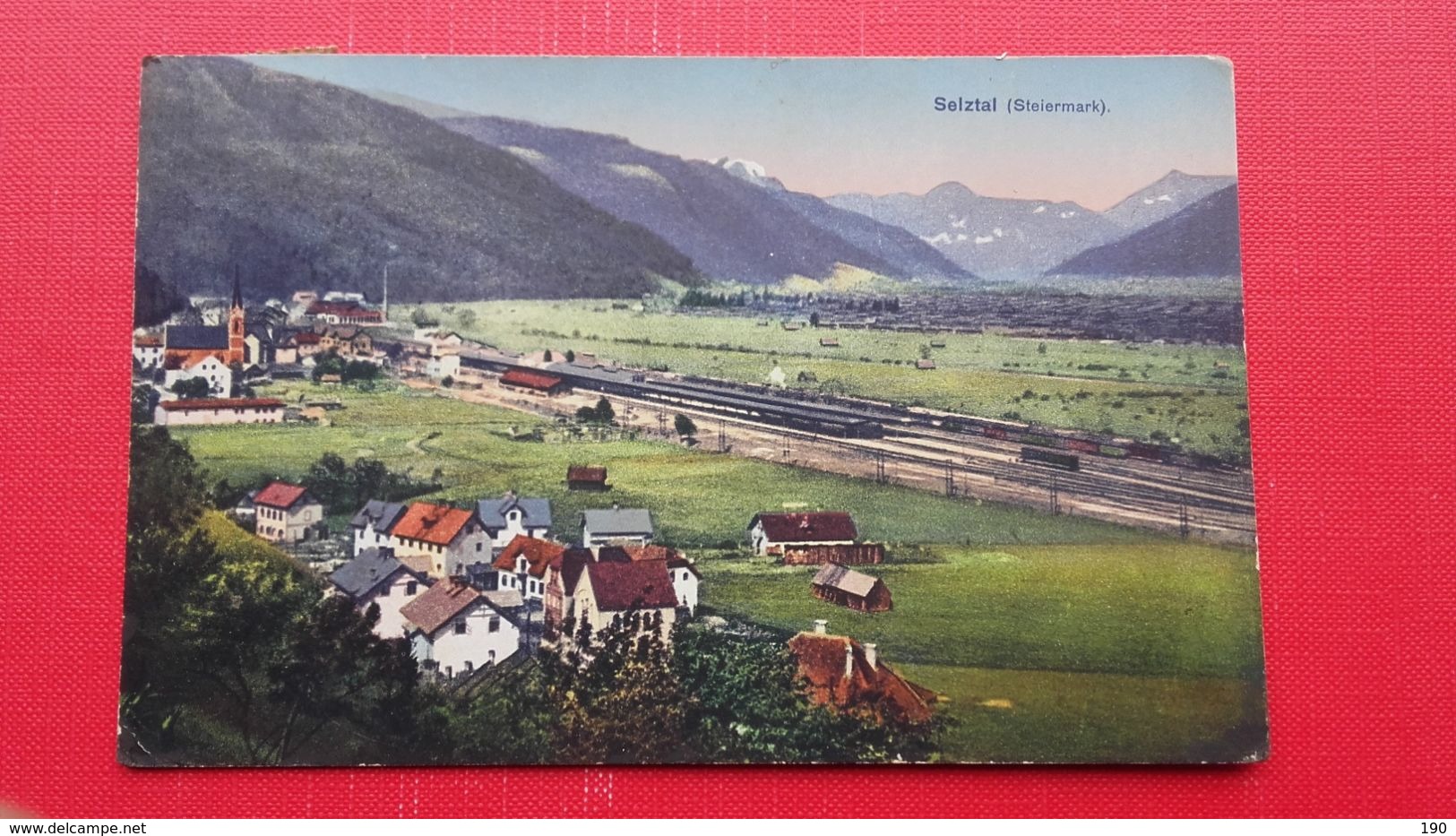 Selztal-1916.Bahn - Selzthal