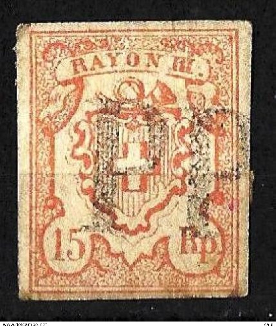 E-514 - SWITZERLAND - SUISSE - 1851 - GOOD OLD FORGERY - FAUX - FAKE - FALSE - FALSCH - Other & Unclassified