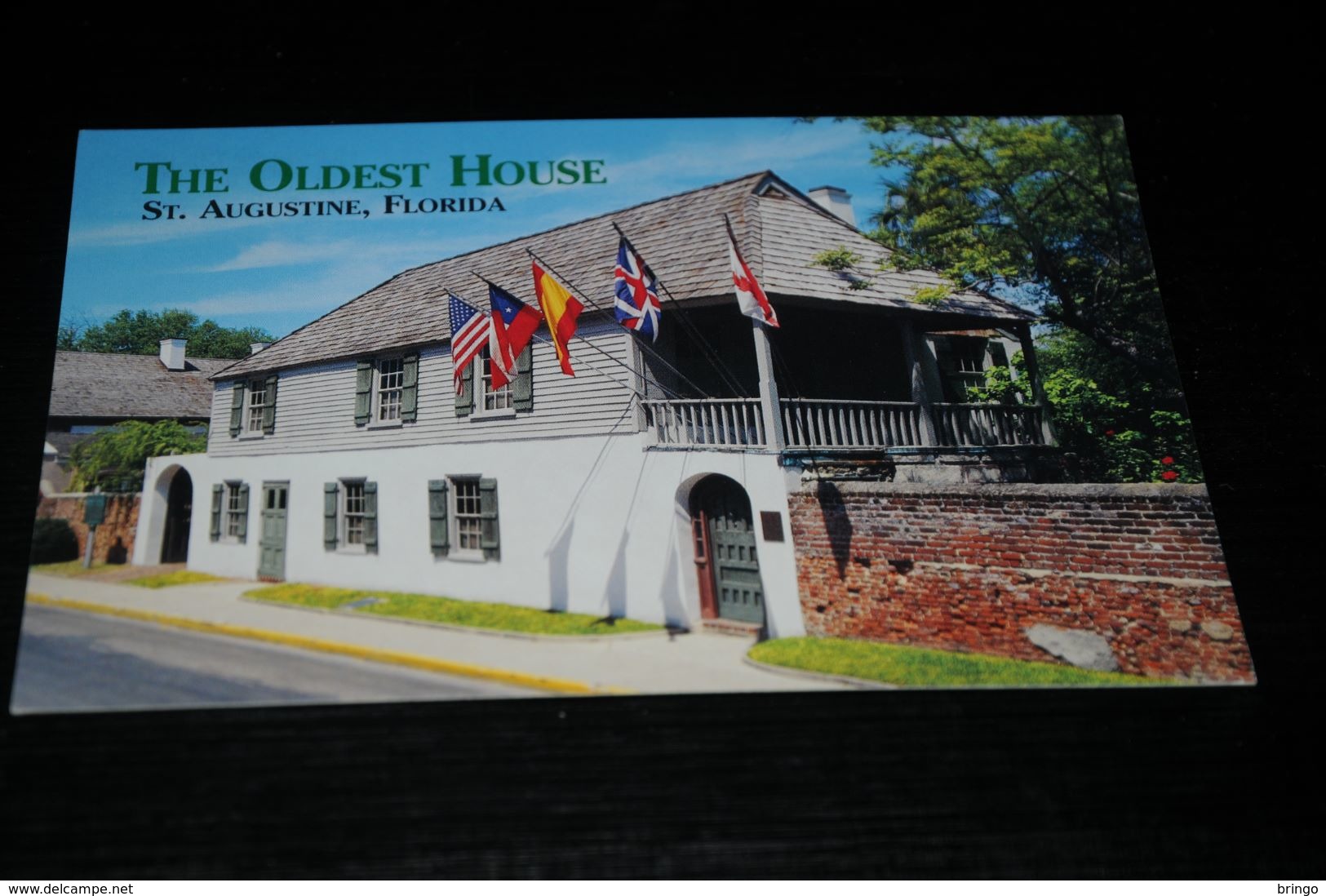 15806-                    FLORIDA, ST. AUGUSTINE, THE OLDEST HOUSE - St Augustine