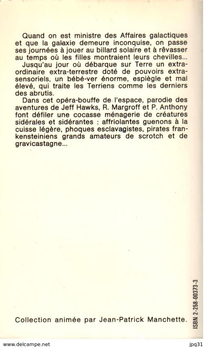 Robert Margroff / Piers Anthony - L’abominable Ver Télépathe - Futurama 15 - 1978 - Futurama