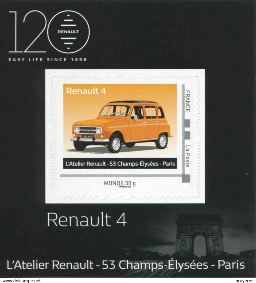 VINTAGE A QUATRE ROUES De 2018 - Mini Collector RENAULT 4 - MONDE 50 G - Collectors