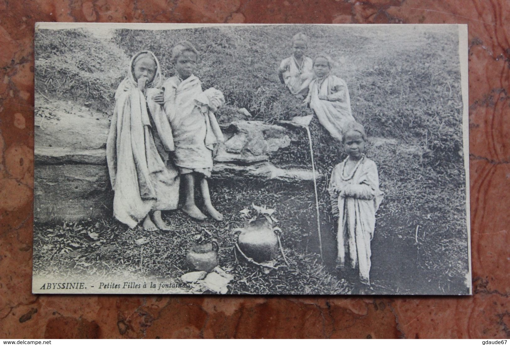 ETHIOPIE / ABYSSINIE - PETITES FILLES A LA FONTAINE - Etiopia