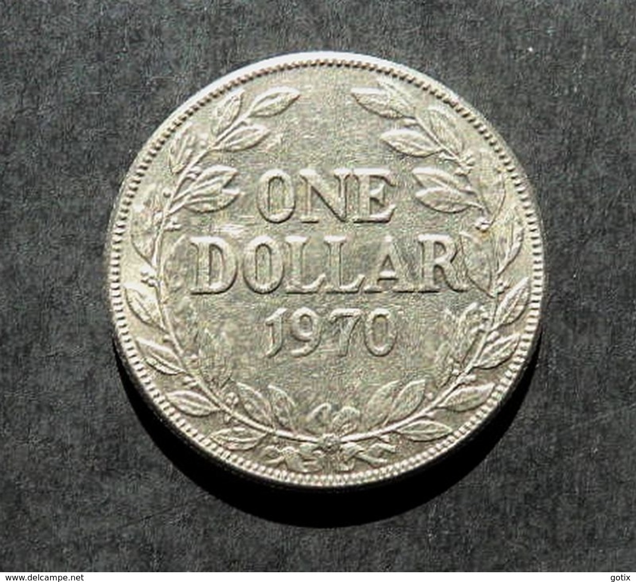 MONNAIE : ONE DOLLAR  - REPUBLIC OF LIBERIA 1970 - Liberia