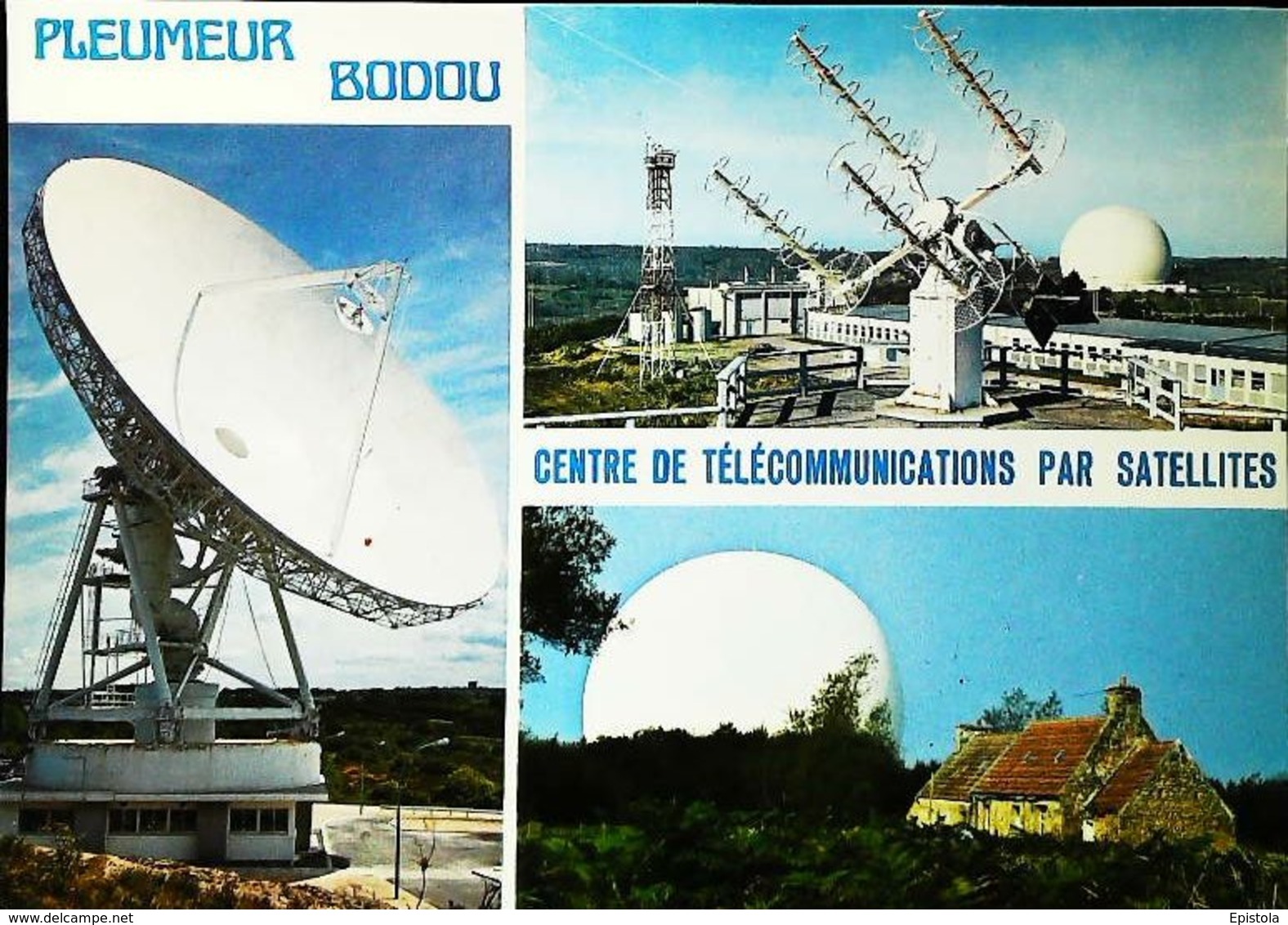 PLEUMEUR BODOU  - ANTENNES Du Centre De Télécommunications Par Satellites - - Pleumeur-Bodou