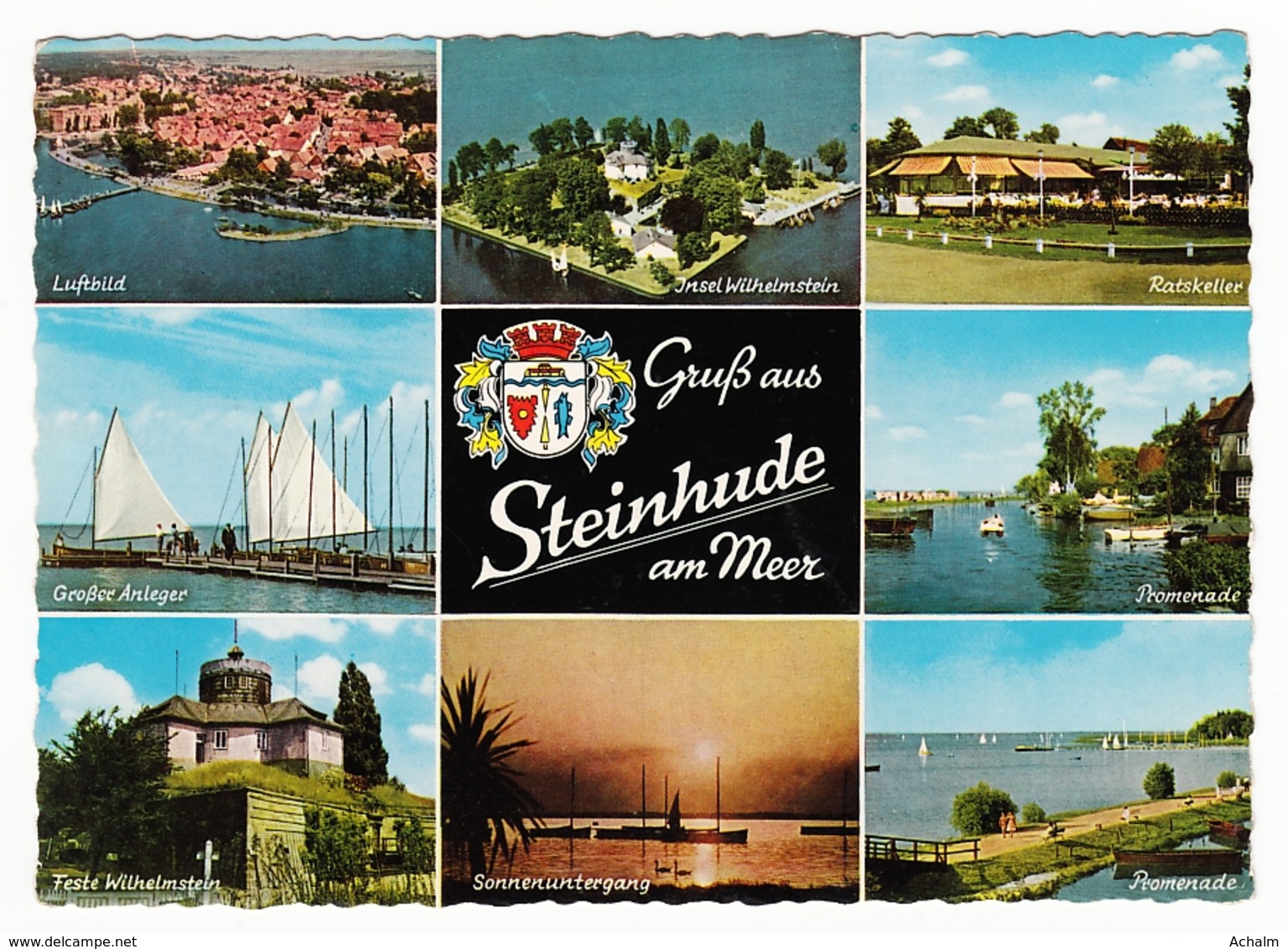 Steinhude Am Meer (Wunstorf) - 8 Ansichten - 1971 - Wunstorf