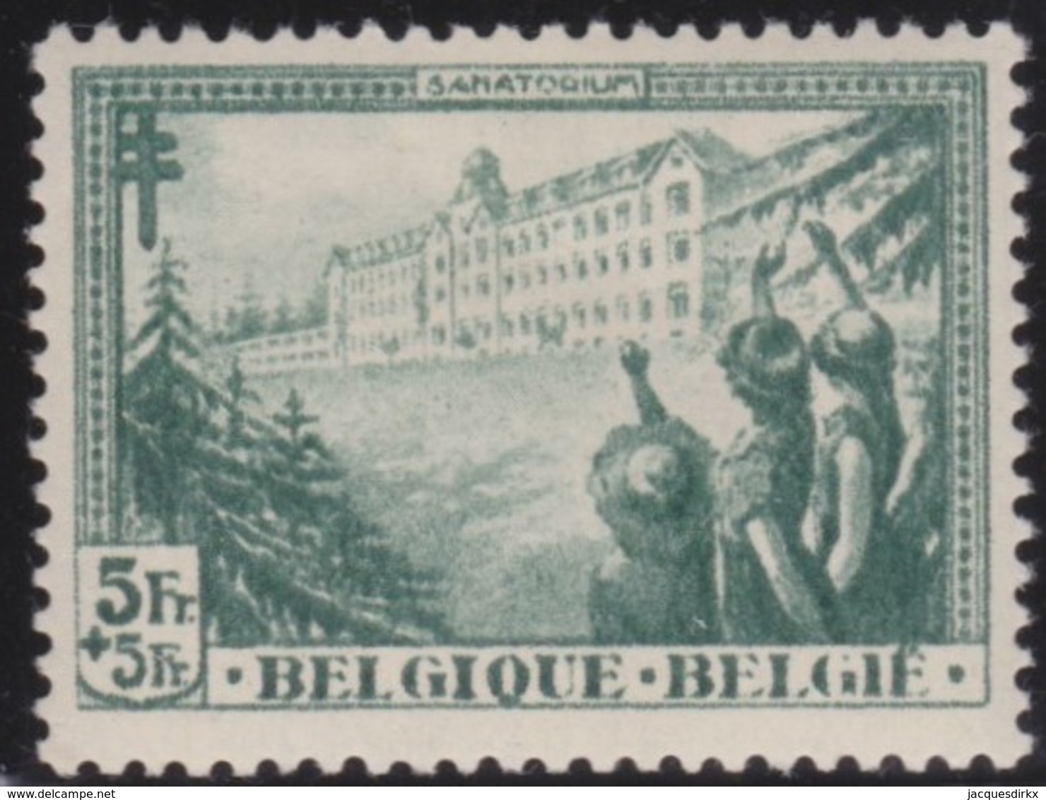 Belgie    .    OBP       .   362 (2 Scans)     .         (*)   Of  **    .     Hergomd ?.   /   .   Re-gommé? - Neufs