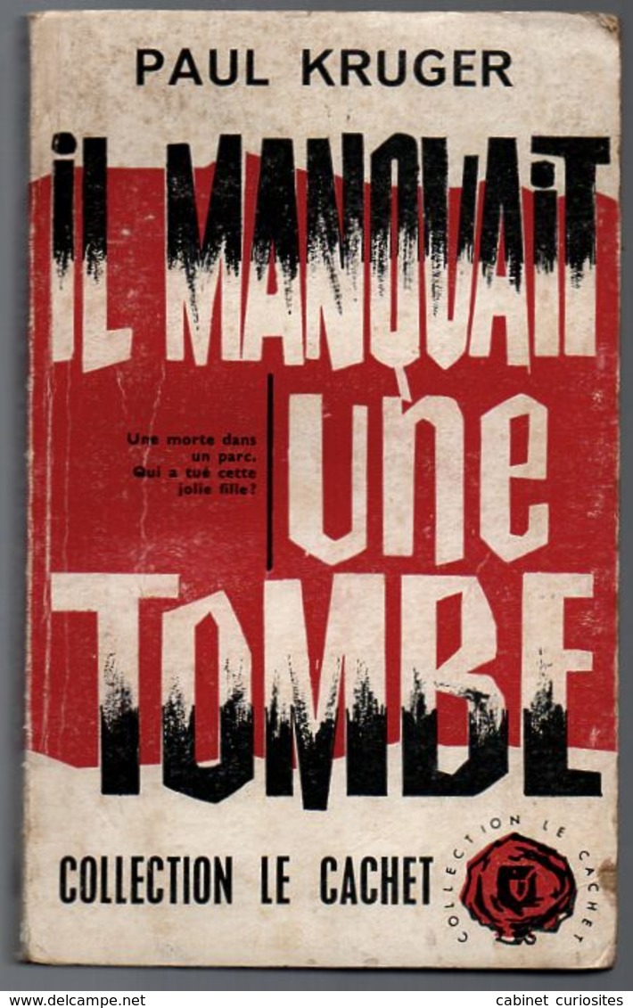 Il Manquait Une Tombe - Paul Kruger - Bon état - Éditions De Trévise 1961 - Policier - Trévise, Ed. De
