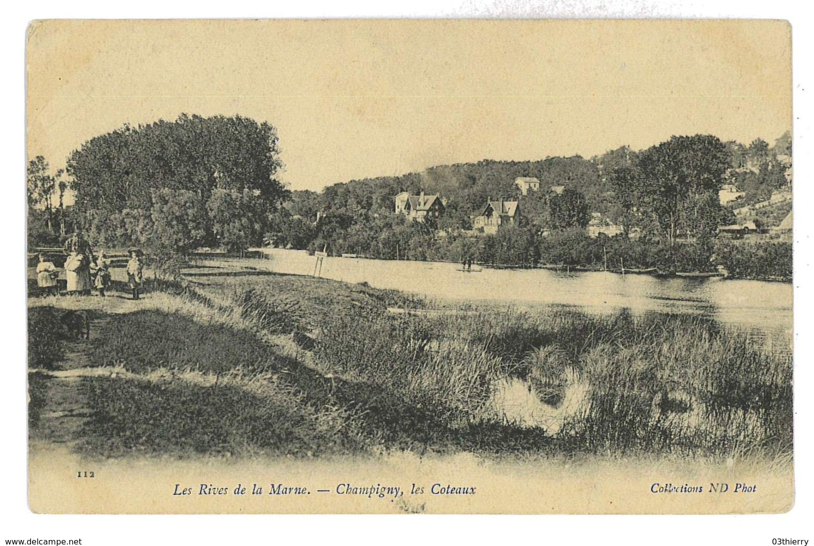 CPA 51 CHAMPIGNY LES COTEAUX - Champigny