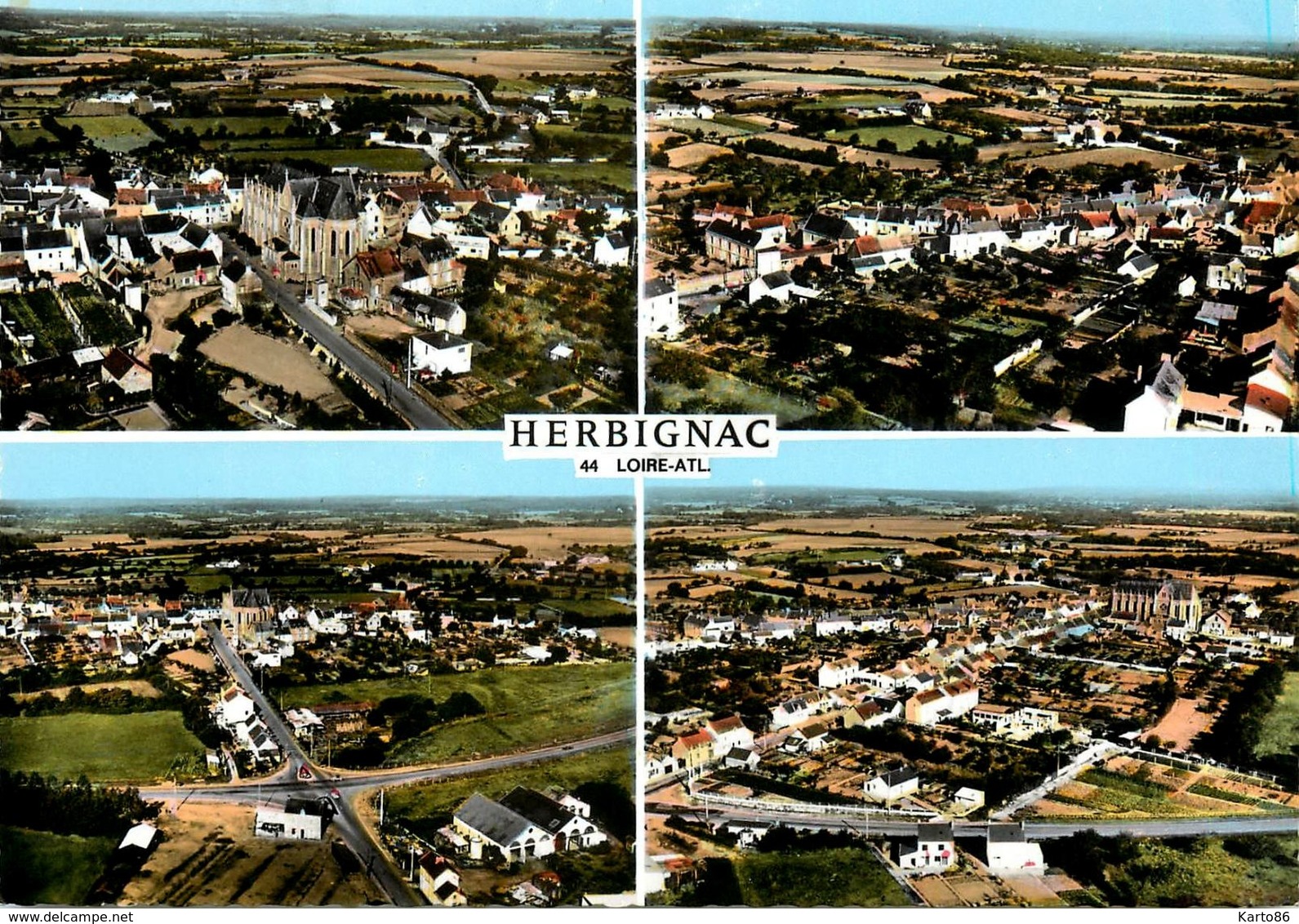 Herbignac * Souvenir Du Village * 4 Vues - Herbignac