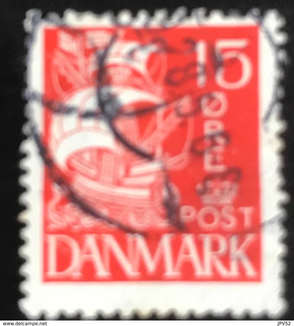 Danmark - D1/15 - 1927 - (°)used -  Zeilschip - Gebraucht