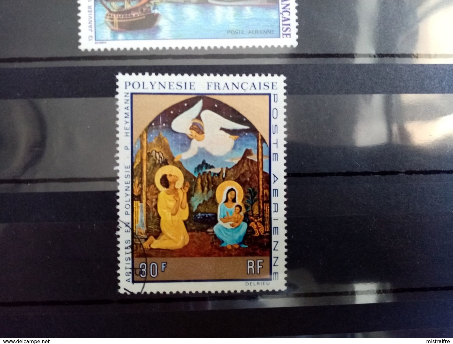 POLYNESIE.1971.1972.. Poste Aérienne N° 51.52.55.58.60. Oblitérés. Côte Yvert 2015 : 37,70 € - Oblitérés