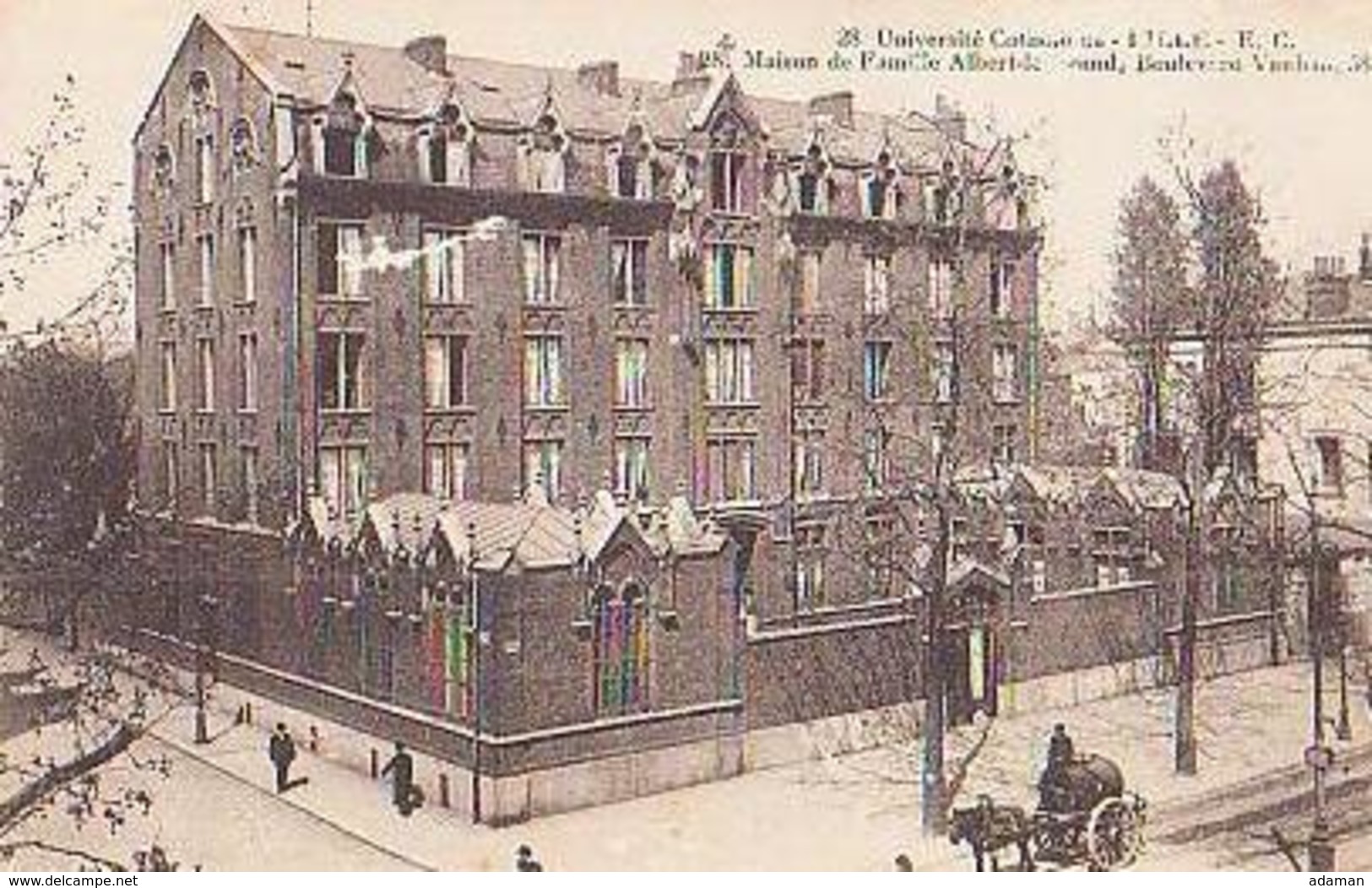 Nord        624        Lille.Université Catholique.Maison De Famille Albert Legrand ............ - Lille