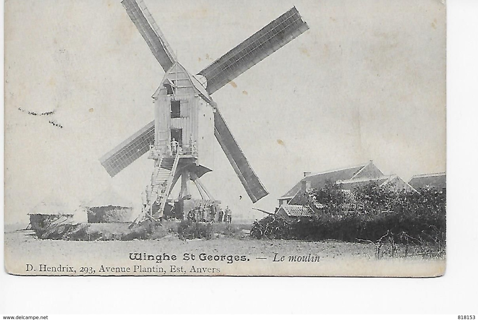 Tielt-Winge    Winghe St Georges  -  Le Moulin 1906 - Tielt-Winge