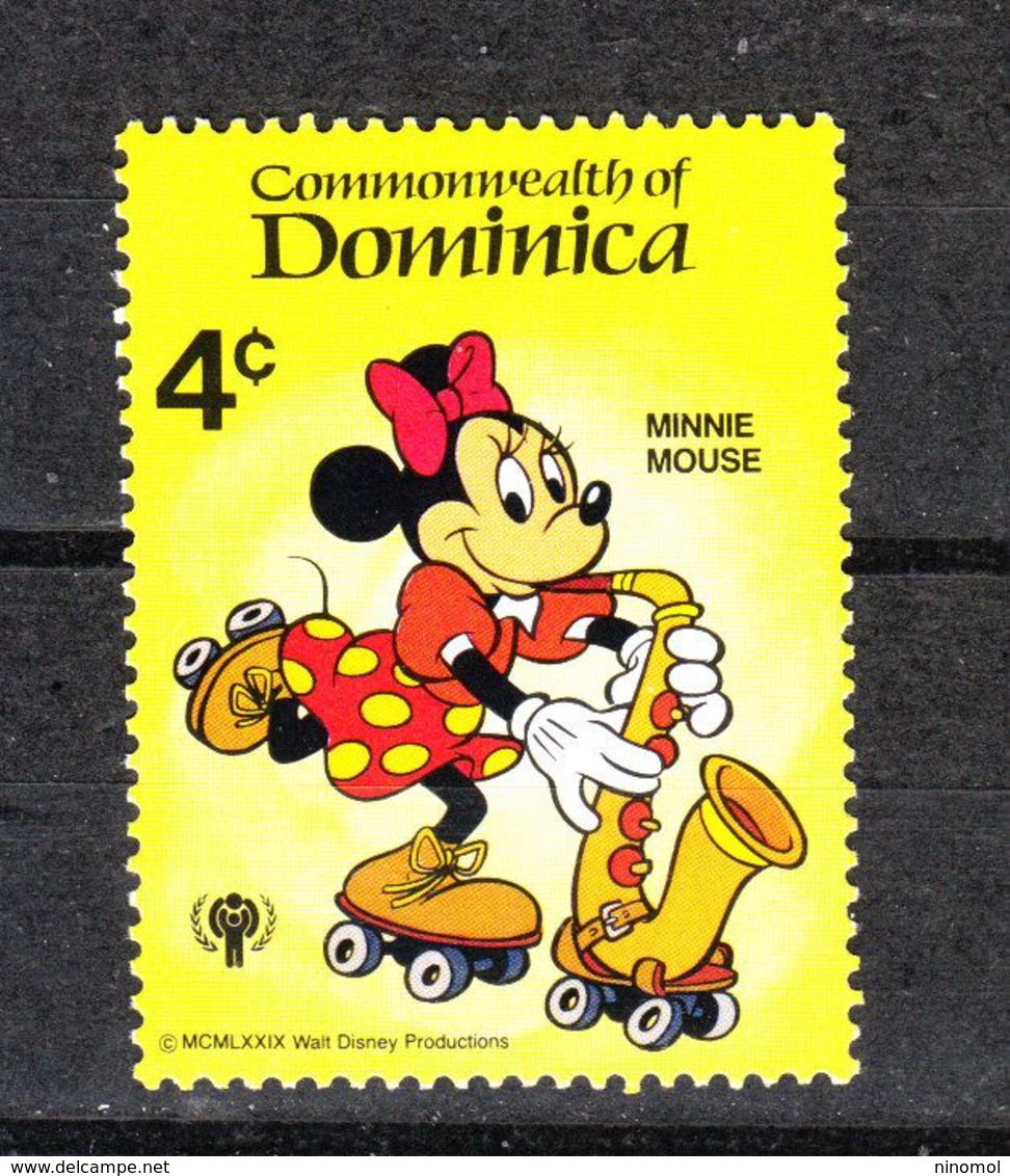 Dominica  - 1979. Disney. Minnie Suona Il Sassofono. Minnie Plays The Saxophone. MNH - Disney