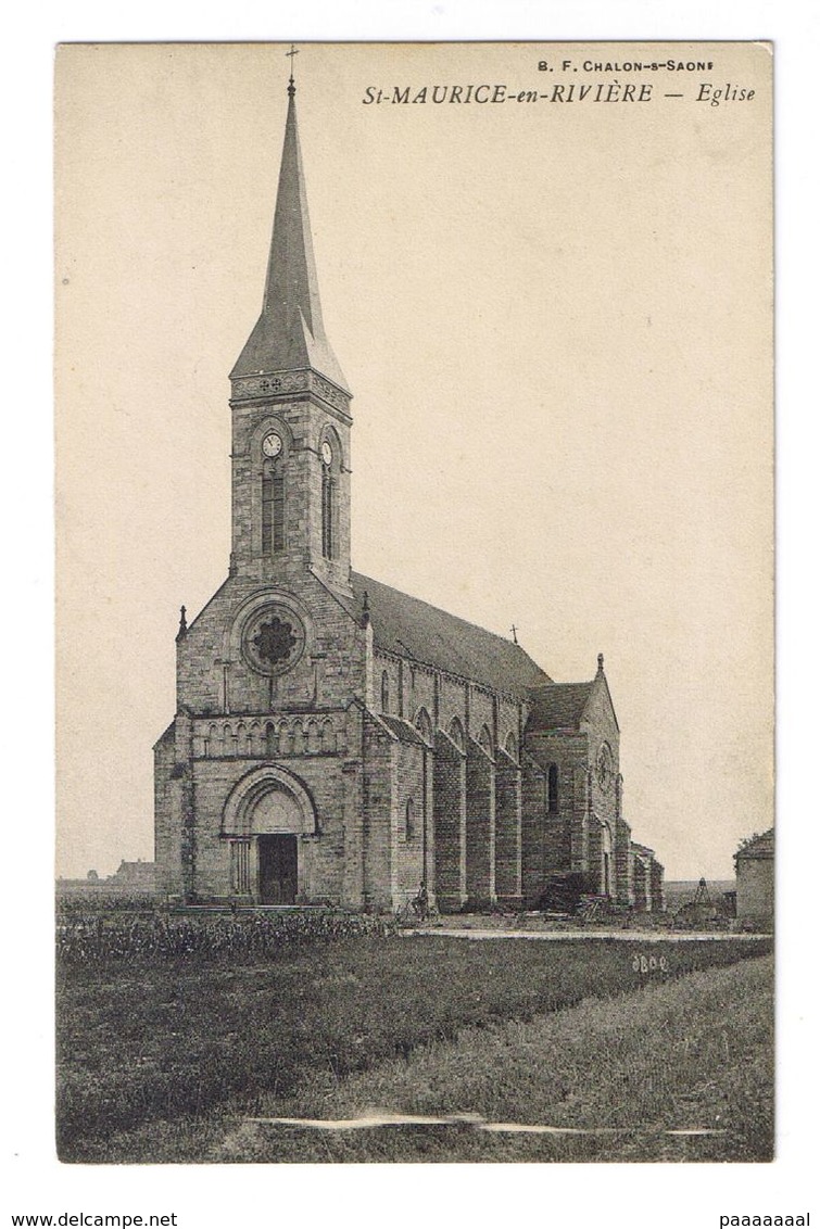 SAINT MAURICE EN RIVIERE  L EGLISE - Andere & Zonder Classificatie