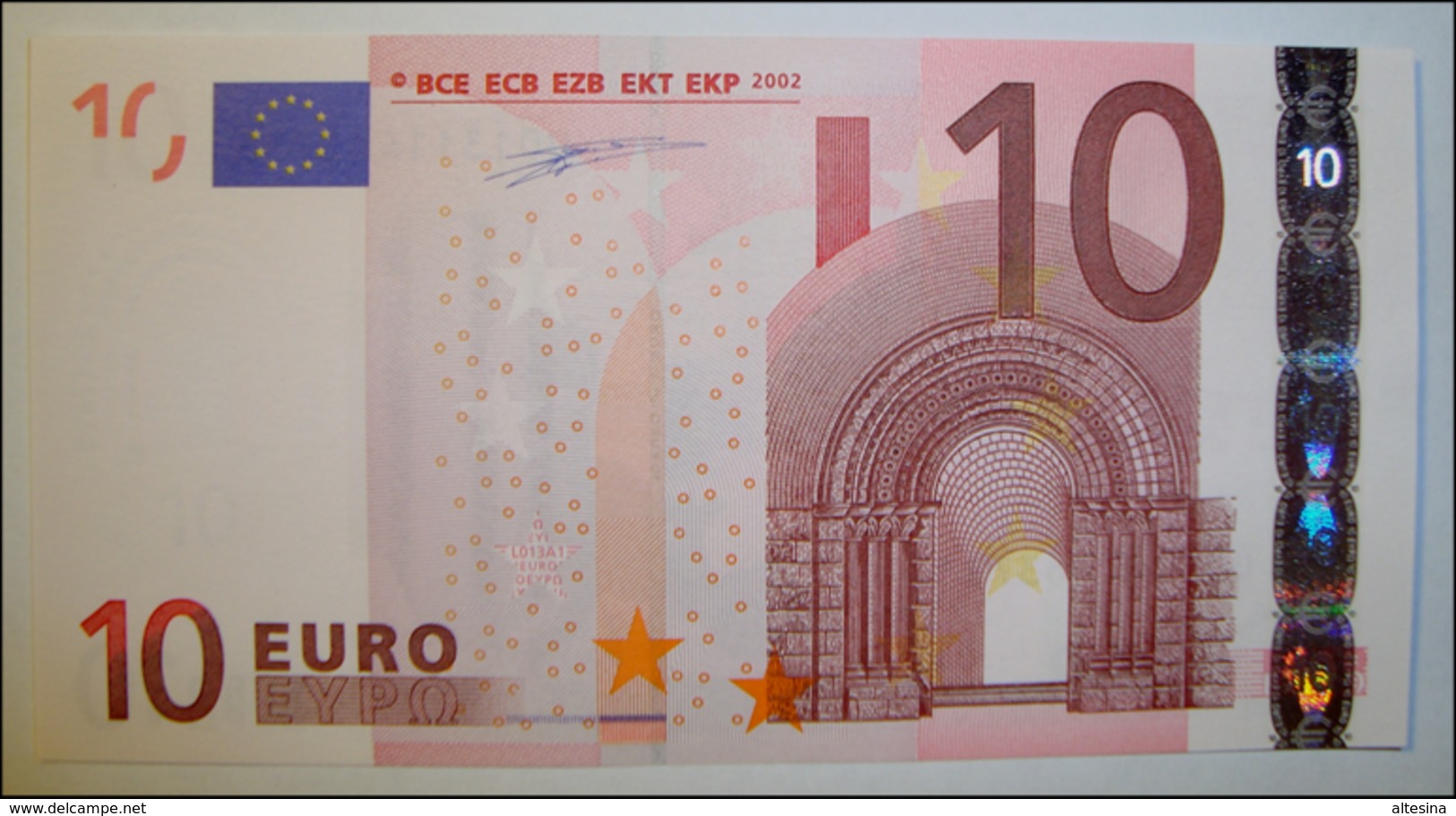 FRANCIA 10 EURO L013 A1/U DUISENBERG  UNC. - 10 Euro