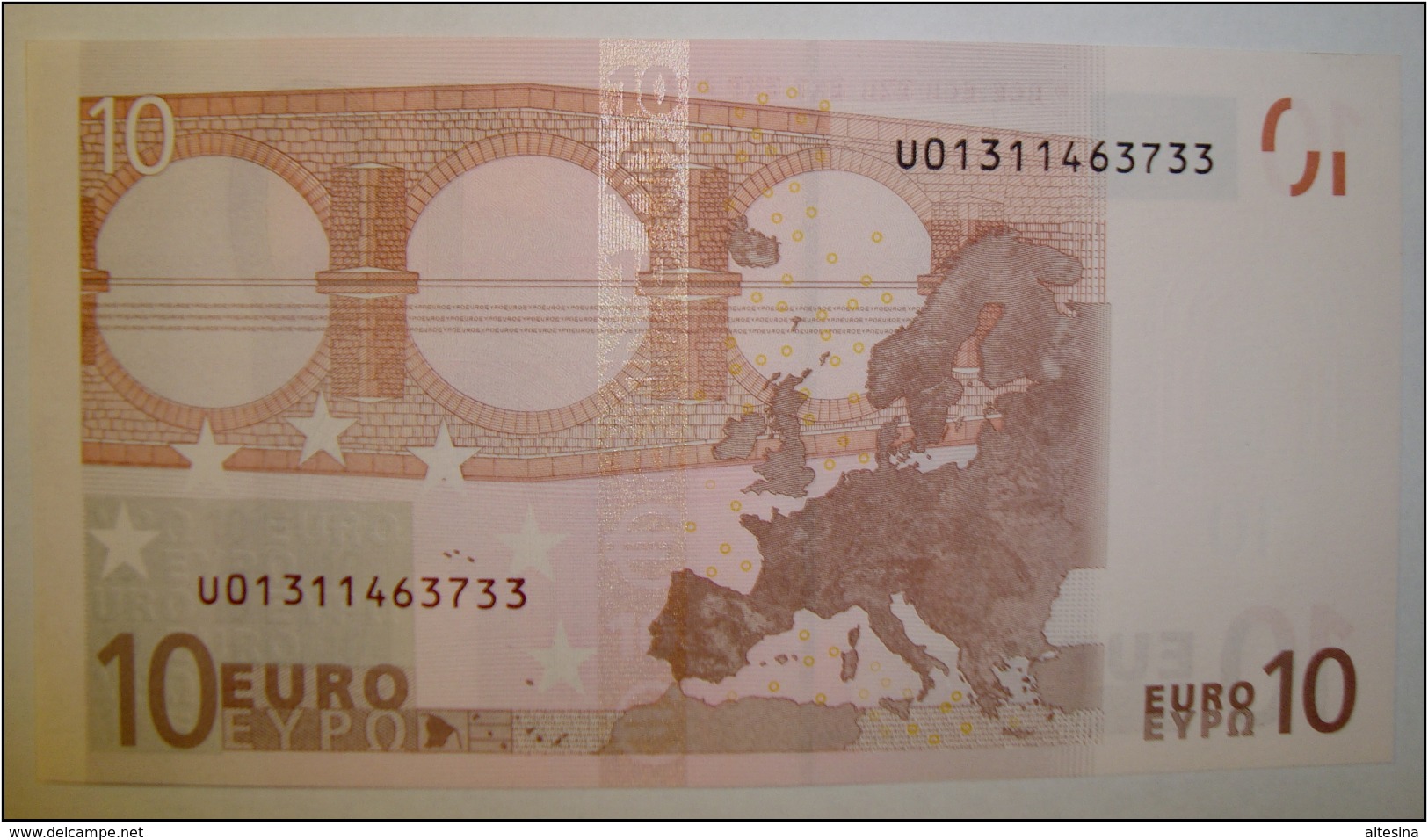 FRANCIA 10 EURO L013 A1/U DUISENBERG  UNC. - 10 Euro