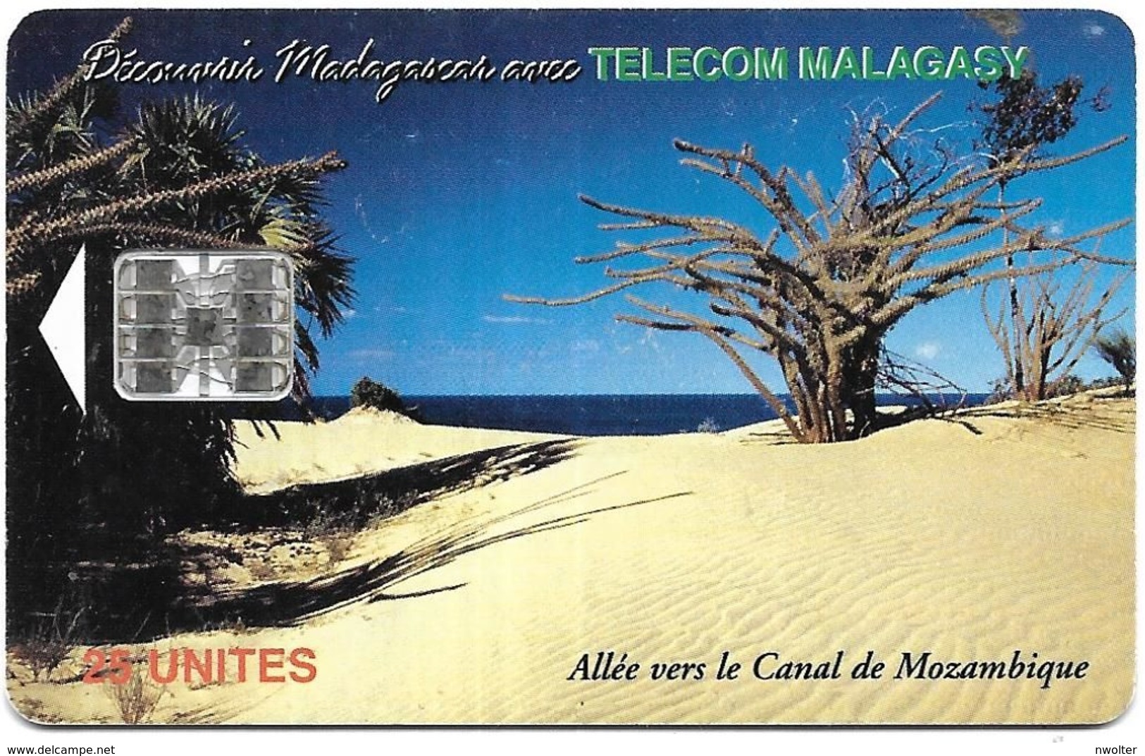 @+ TC De Madagascar : Beach (Canal De Mozambique) -  SC7 - 500 000ex ( Ref : MDG-26) - Madagaskar