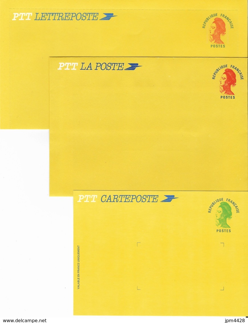 Entier Postal Lot De 13 Entiers Postaux France, Divers  8 Neufs Et 5 Oblitérés - PAP - Prêt à Poster - Bon Lot - Verzamelingen En Reeksen: PAP