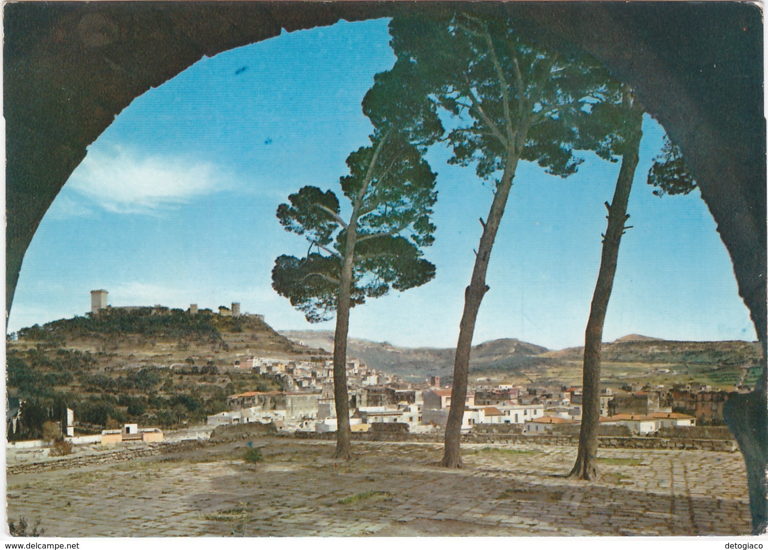 BOSA - ORISTANO - SCORCIO PANORAMICO - VIAGG. 1963-1507 - Oristano