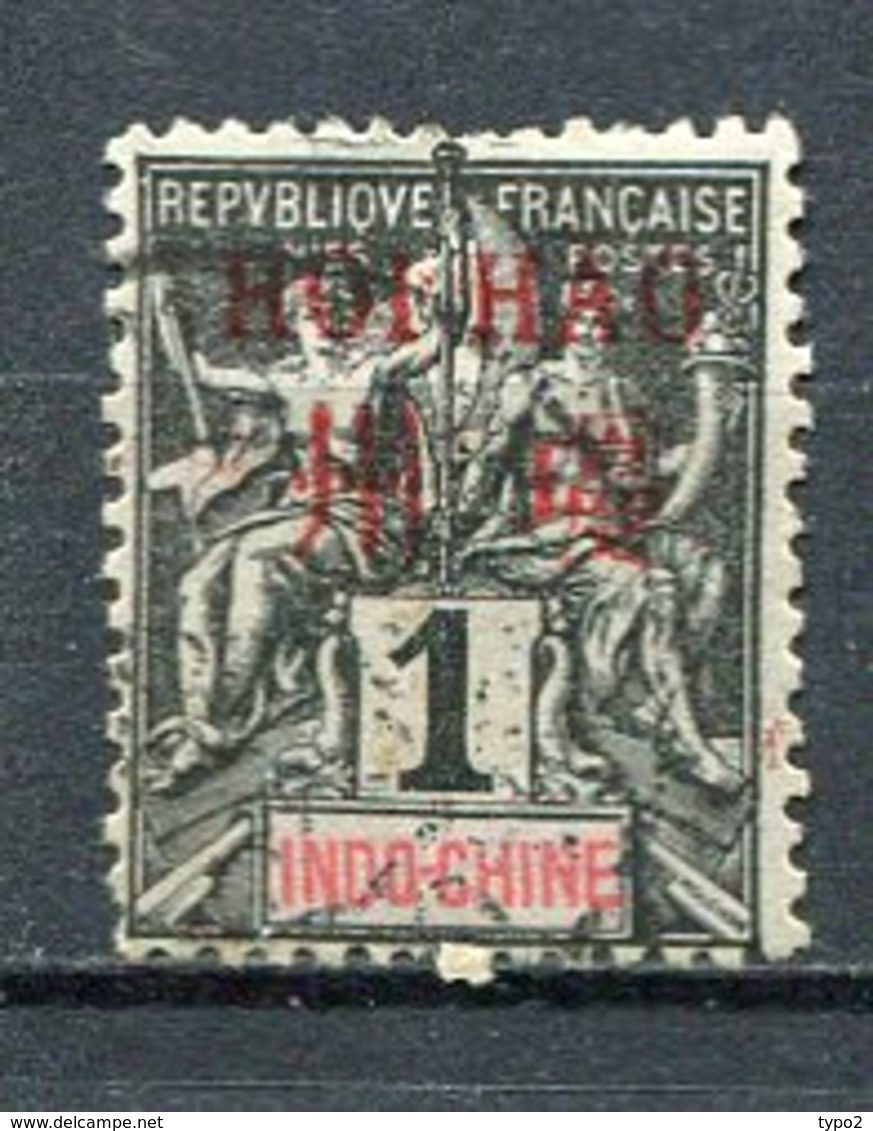 HOI HAO  Yt.  N° 1  (o)   1c  Cote   4,1 Euro  BE   2 Scans - Used Stamps