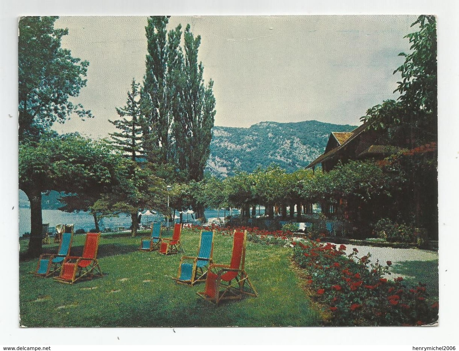 74 Talloires Auberge Du Père Bise Lac D'annecy 1961 - Talloires