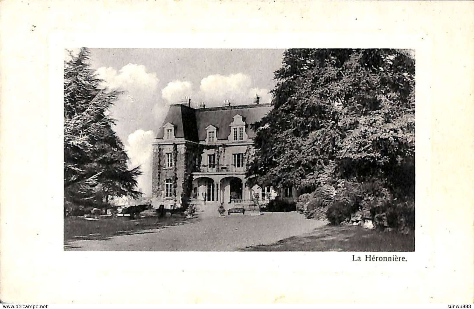 La Héronnière (château, Dos Nu) - Watermaal-Bosvoorde - Watermael-Boitsfort